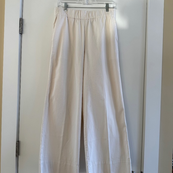 J Crew Astrid Pant - M - Creme/Ivory - Picture 1 of 4